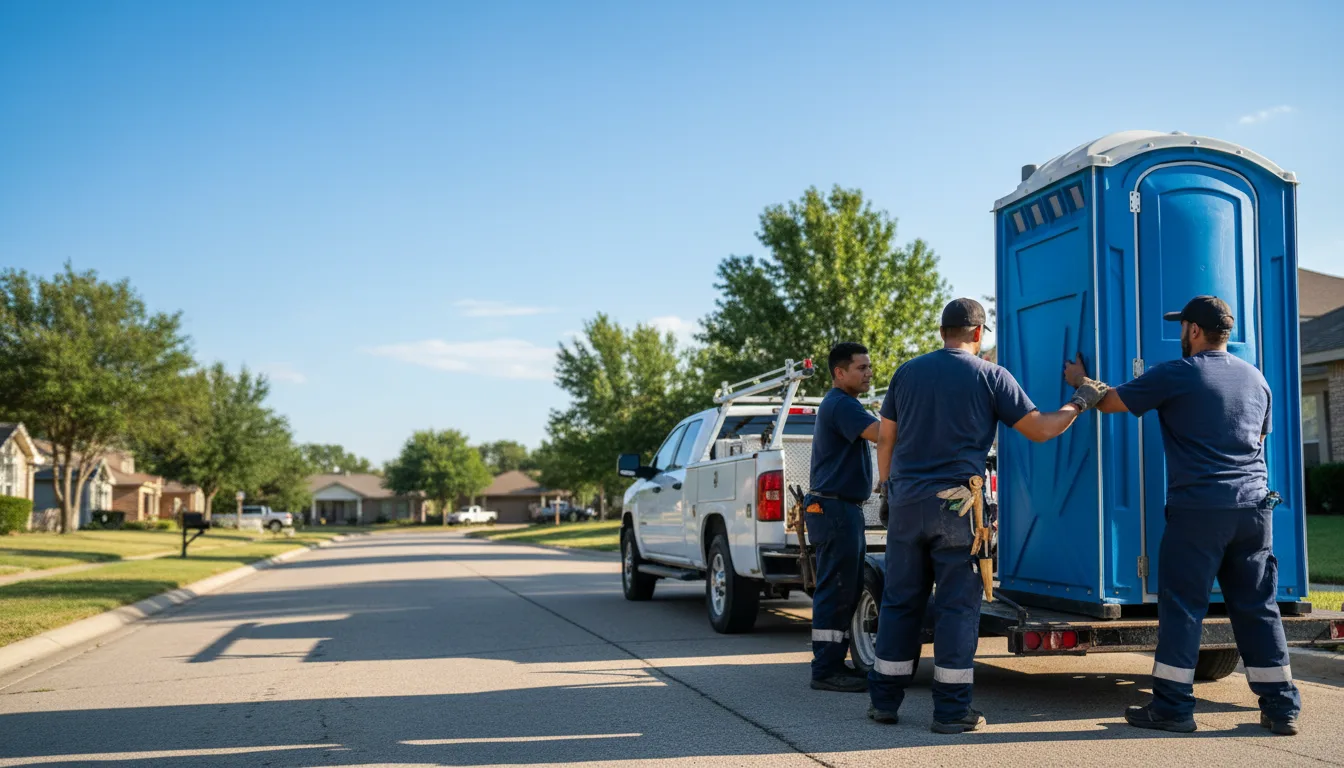 Portable Toilet Rental in Texline, TX near me